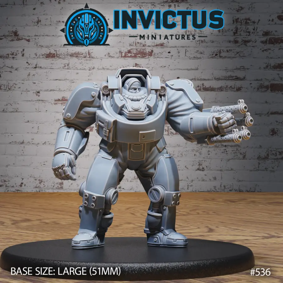 Heavy Exosuit (Large) - 2 variations
