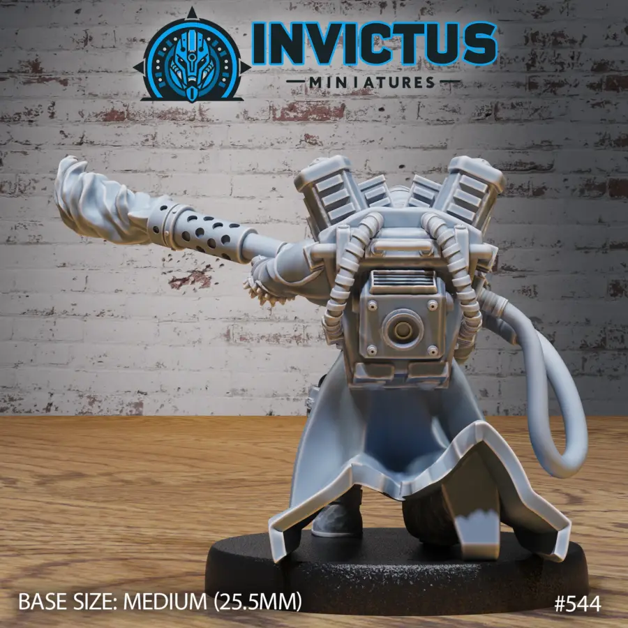 Pyro Trooper Kneel (Medium) - Image 2
