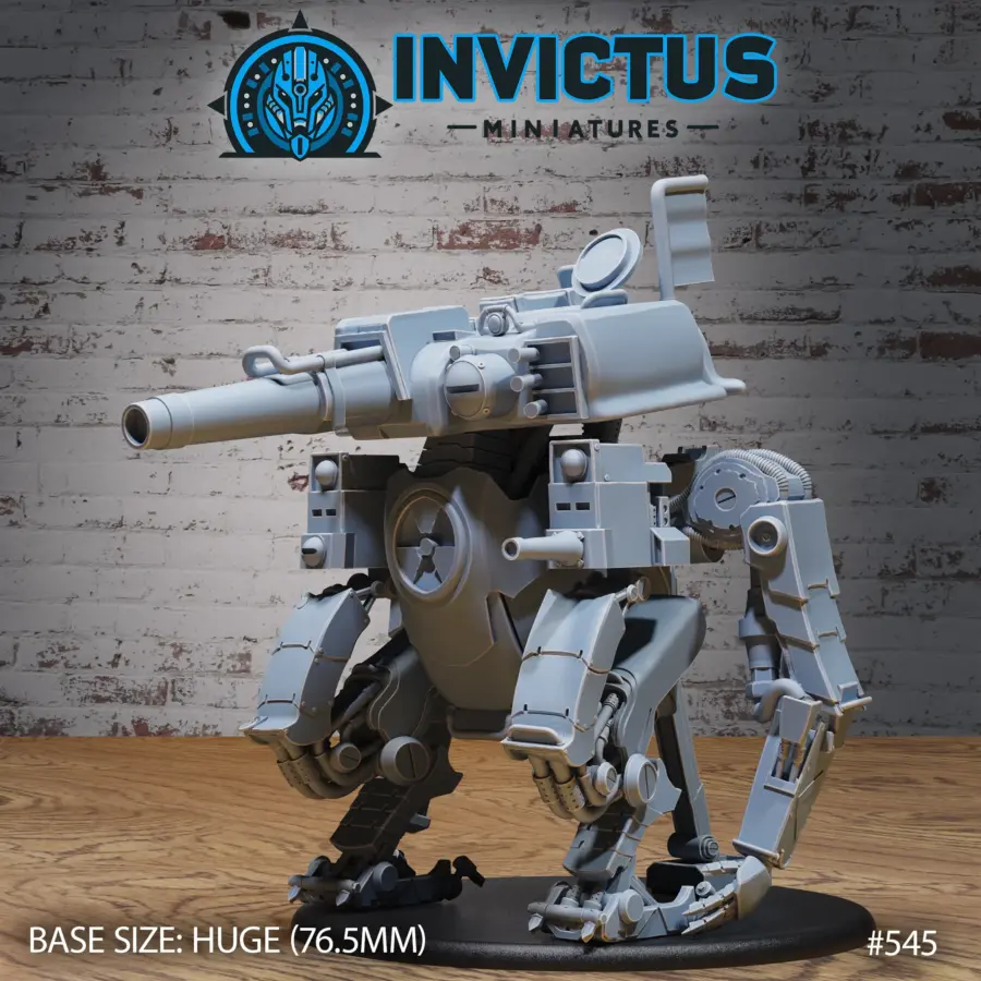 Bipedal War Cannon (Huge) - 3 variations - Image 4