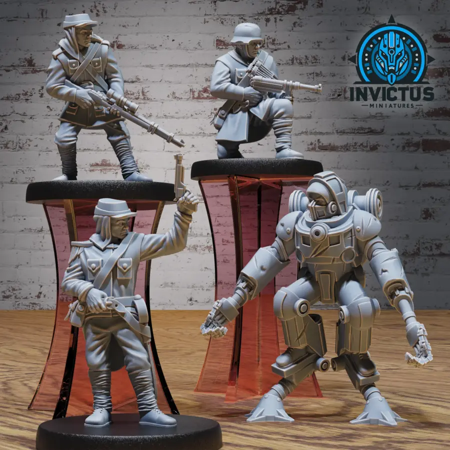 Exosuit Soldier / Genesis Sniper / Genesis Trooper / Genesis Leader Set