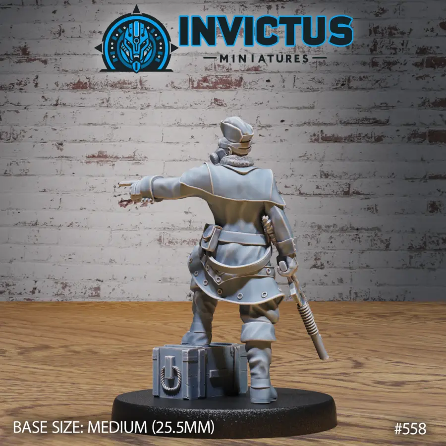 Gas Mask Soldier Command (Medium) - Image 2