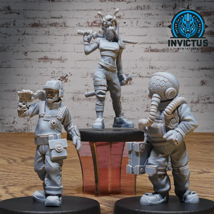 Deep Space Diplomat / Deep Space Mechanic / Deep Space Pilot Set