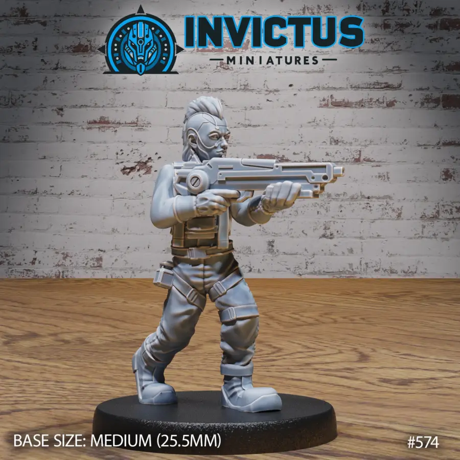 Deep Space Scientist / Alien Headhunter / Cyber Thug Set - Image 6