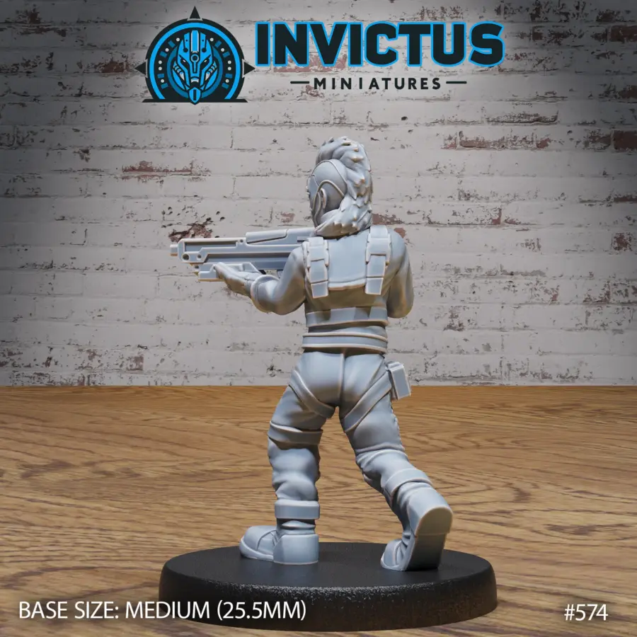 Deep Space Scientist / Alien Headhunter / Cyber Thug Set - Image 7