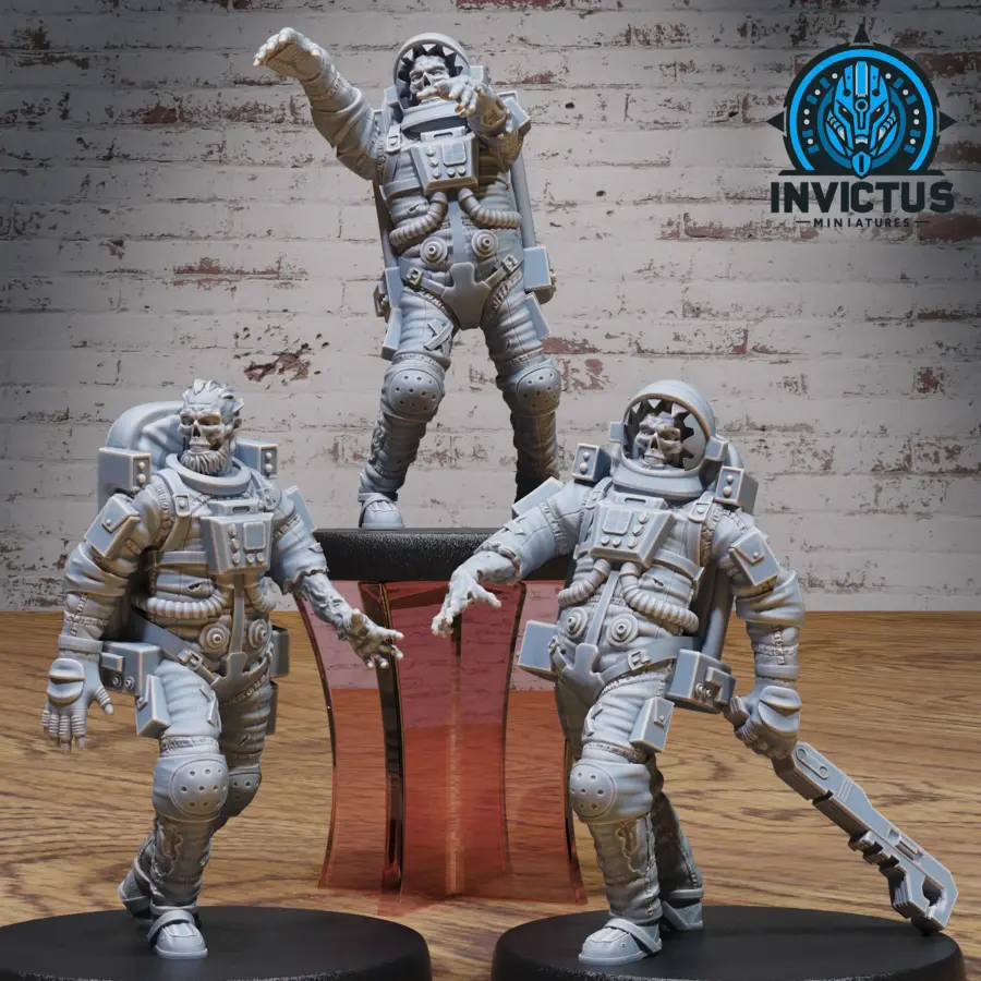 Vashta Nerada - Undead Astronaut Set