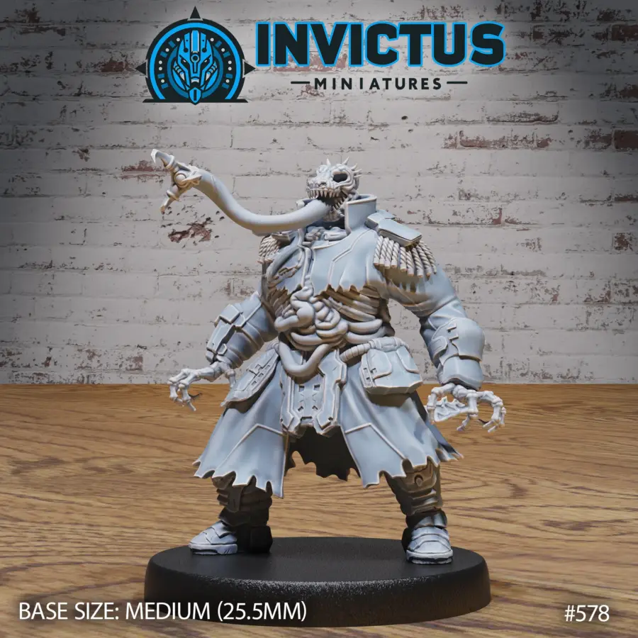 Necro Parasite Captain (Medium)