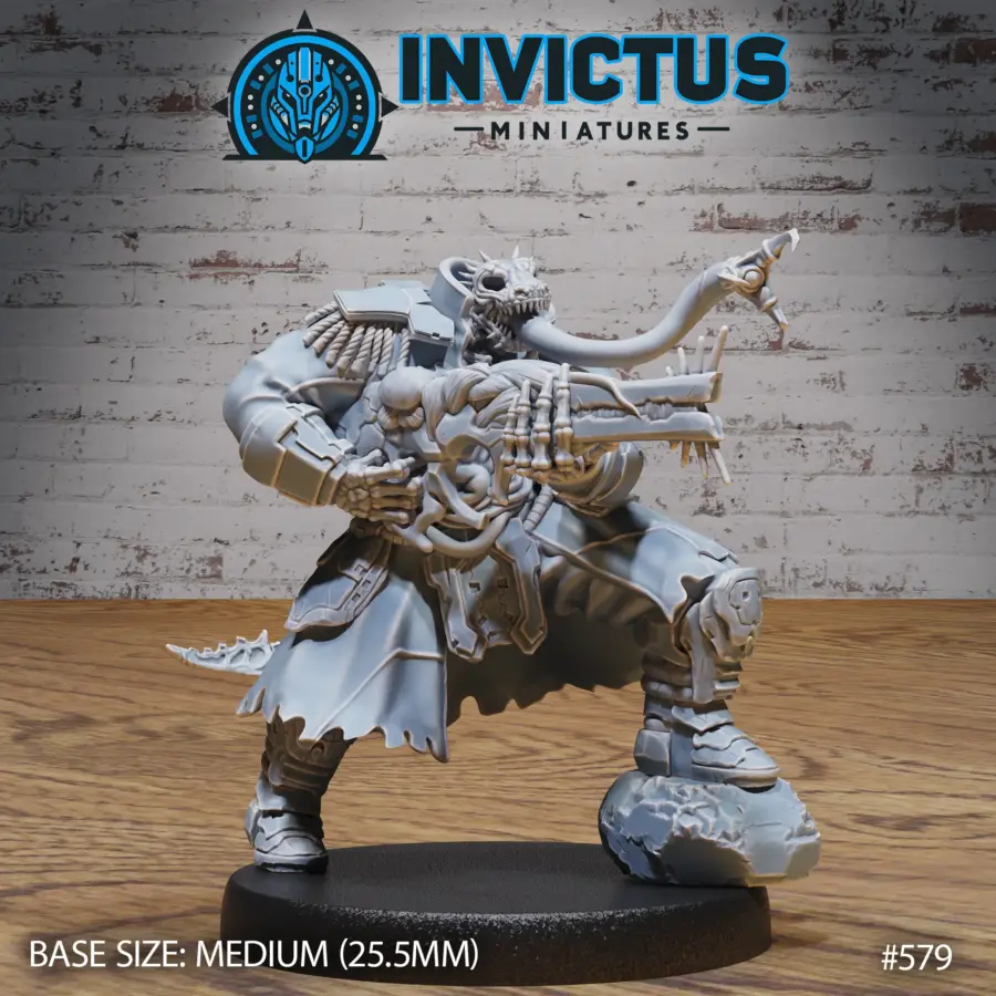 Necro Parasite Captain Shooting (Medium)