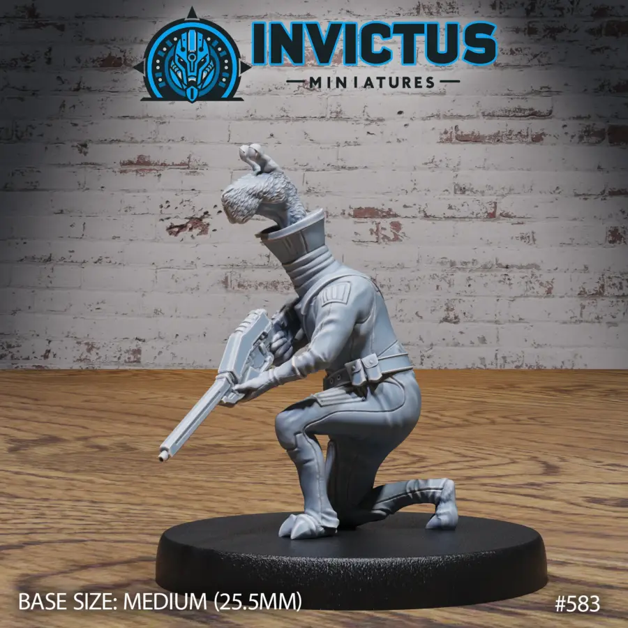 Alien Underdog Kneel (Medium)