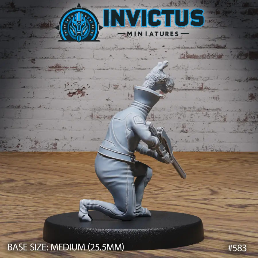 Alien Underdog Kneel (Medium) - Image 2