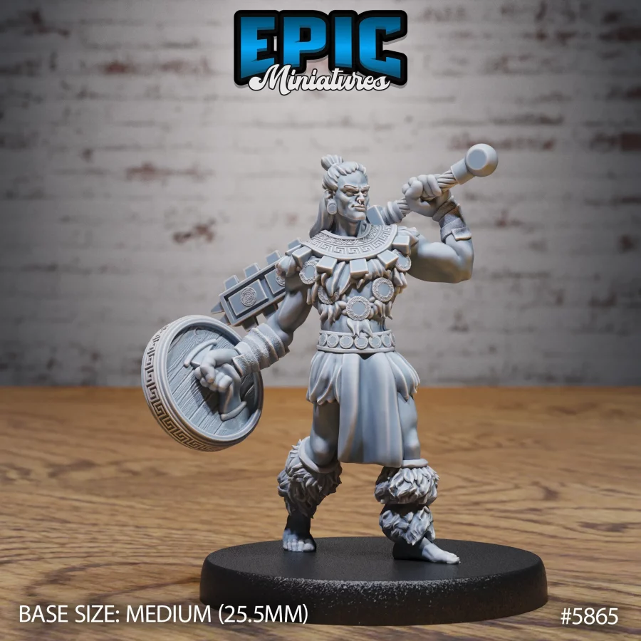 Aztec Tribe Lancer / Aztec Tribe Warrior / Aztec Tribe Shaman Set - Image 4