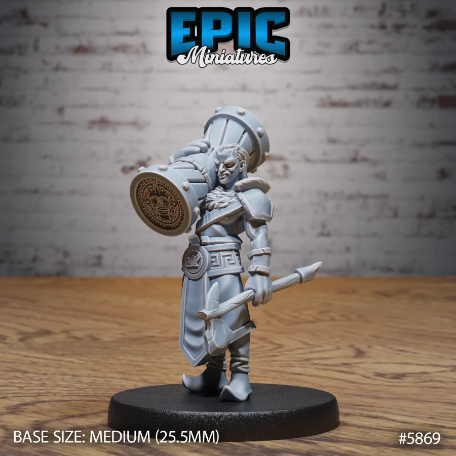 Aztec Tribe Battlebard (Medium)