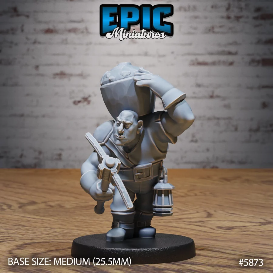 Aztec Tribe Miner (Medium)