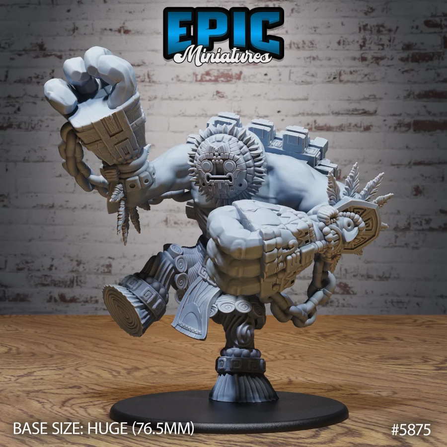 Platform Golem Attack (Huge)