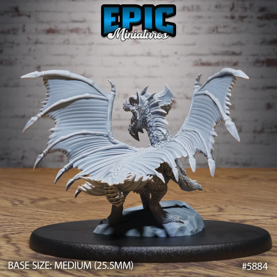 Brass Dragon Wyrmling Roar (Medium) - Image 2