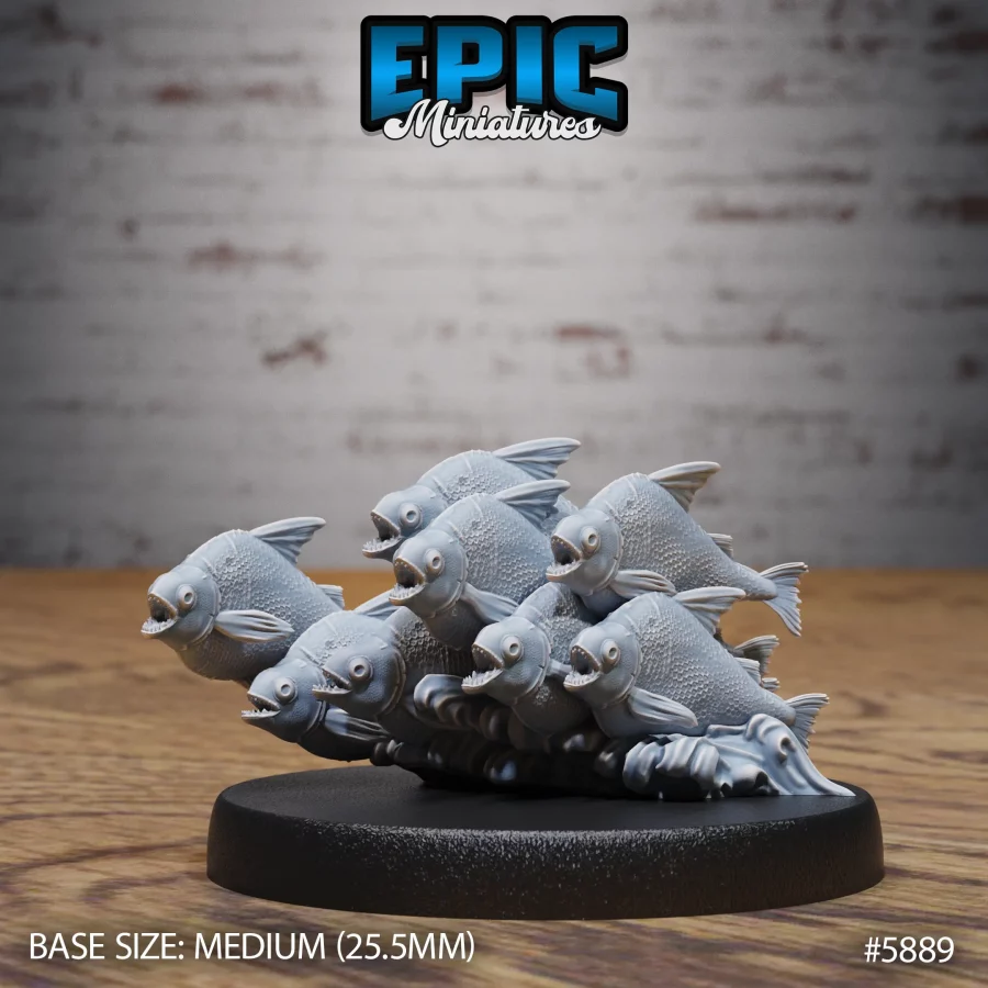 Piranha Swarm Small (Medium)
