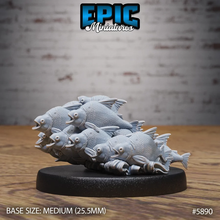 Piranha Swarm Big (Medium)