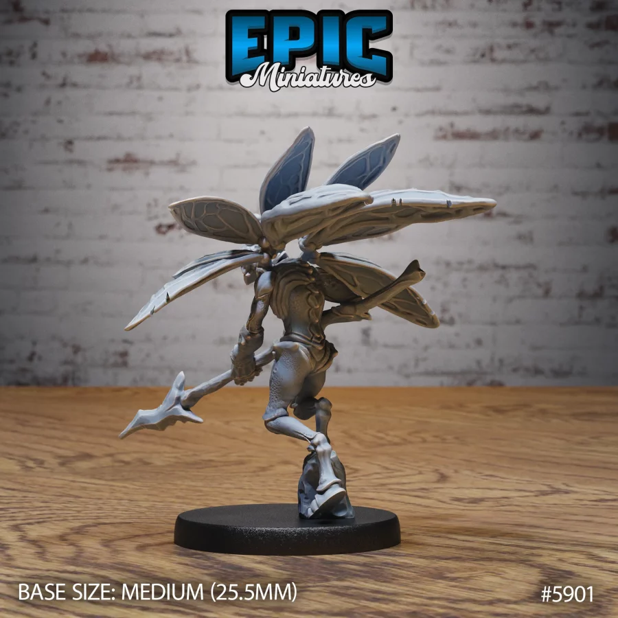 Insect Folk Warrior Flying (Medium) - Image 2