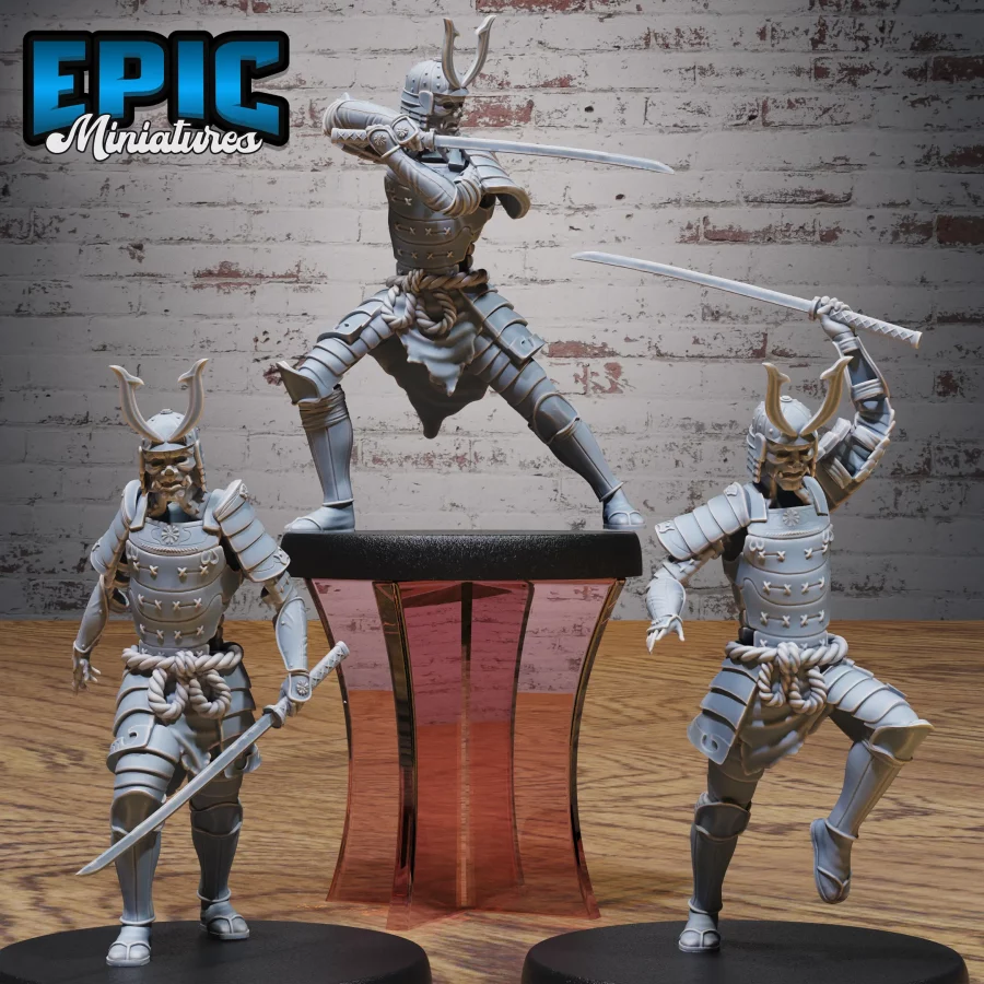Animated Samurai Armor Set