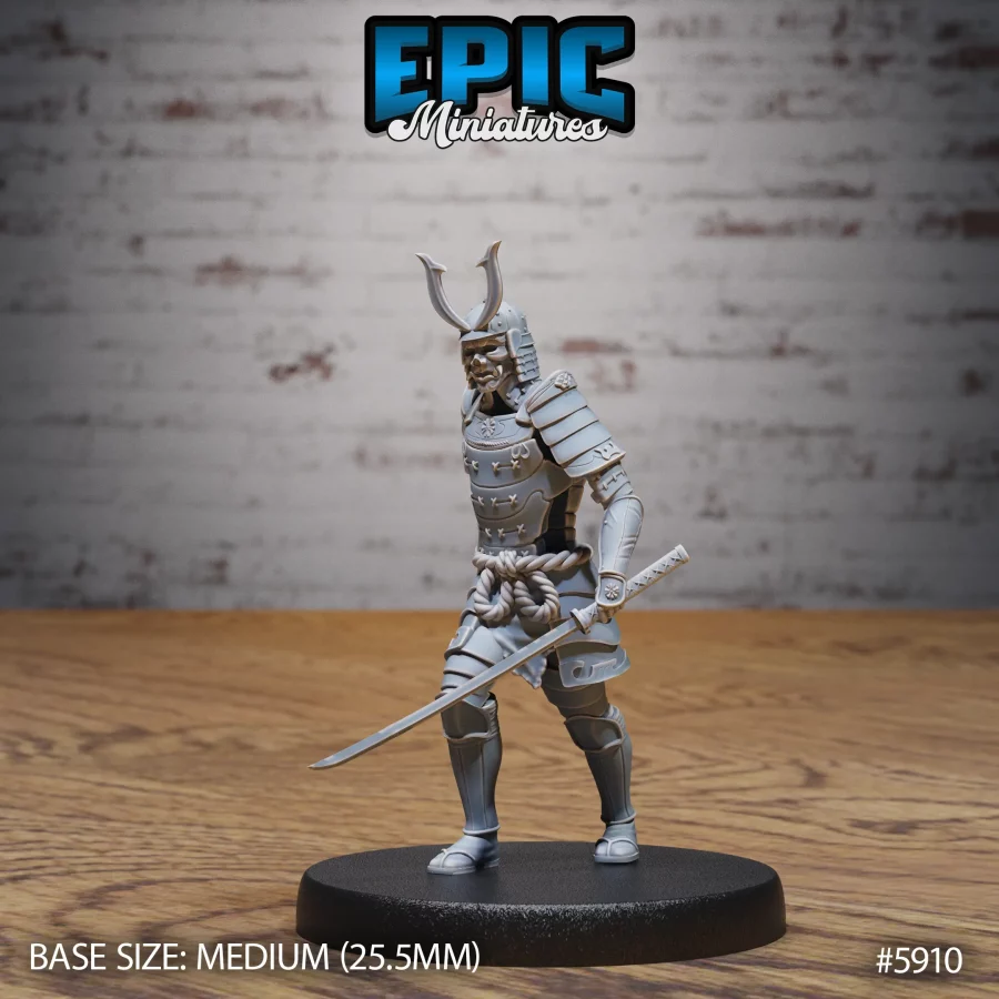Animated Samurai Armor (Medium)