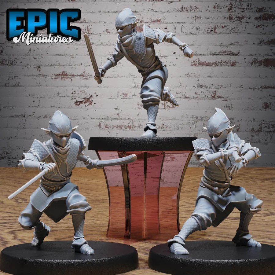 Halfling Ninja Set