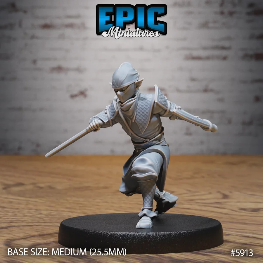Halfling Ninja (Medium)