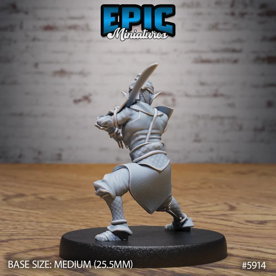 Halfling Ninja Attack (Medium) - Image 2
