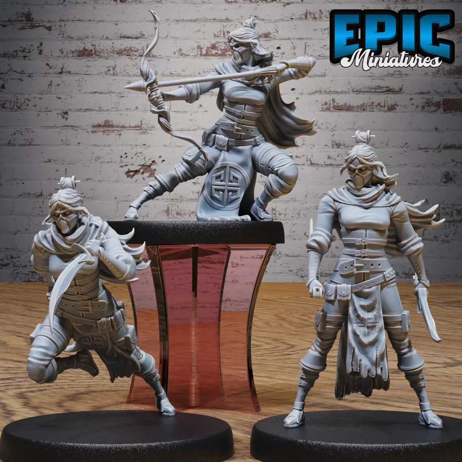 Masked Kunoichi Set