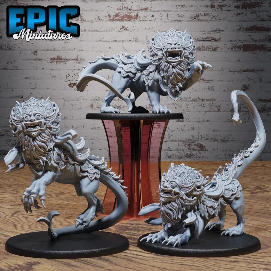 Guardian Lion Set