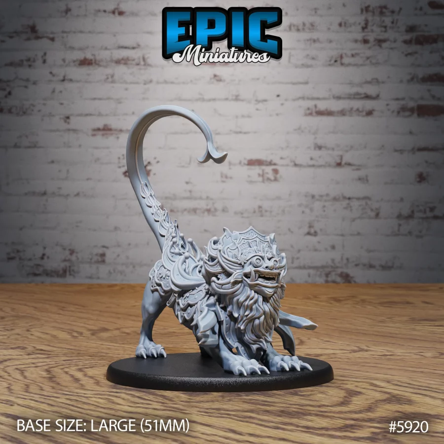 Guardian Lion Bow (Large)