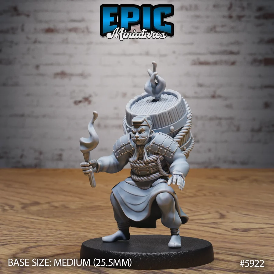Kamikaze Warrior (Medium)