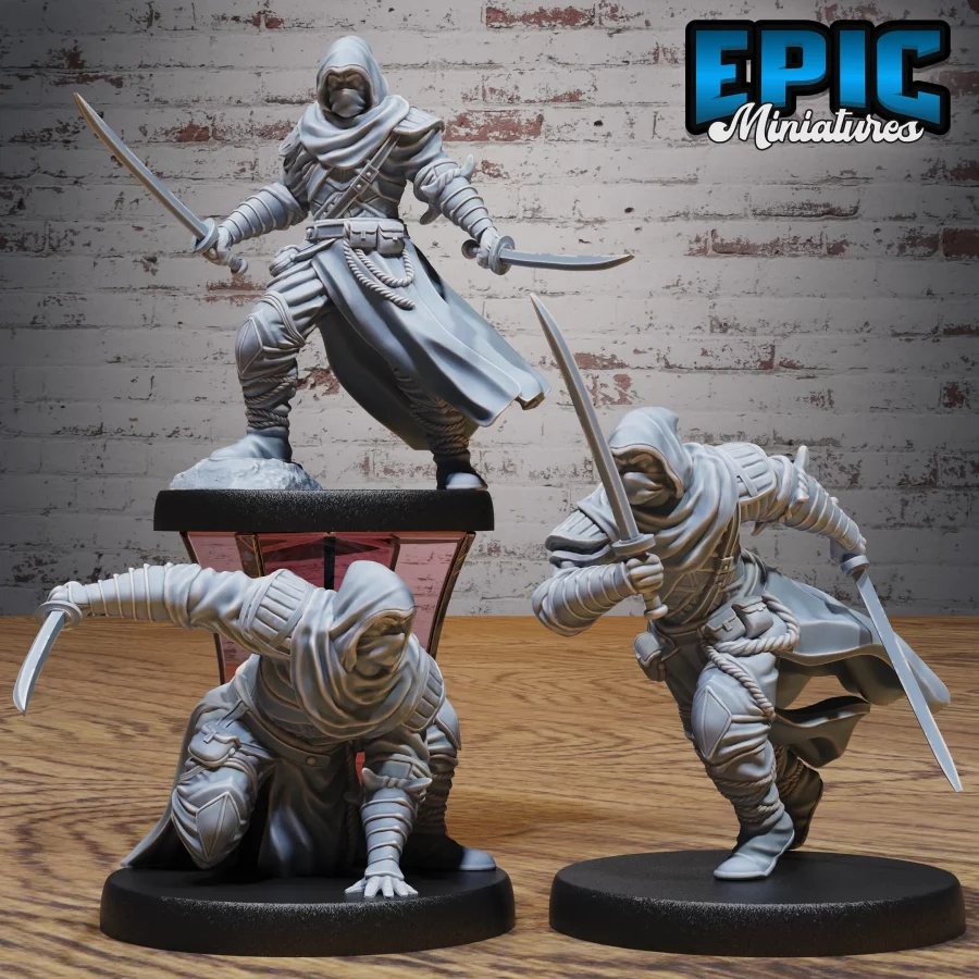 White Ninja Set