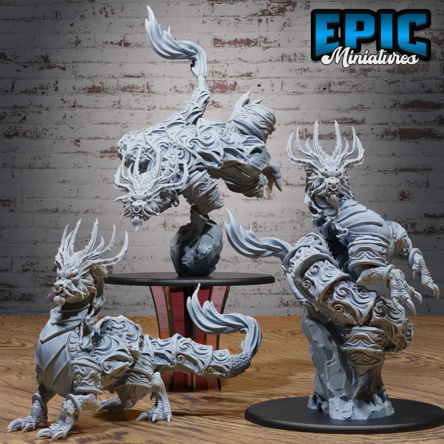 Armored Lung Dragon Set