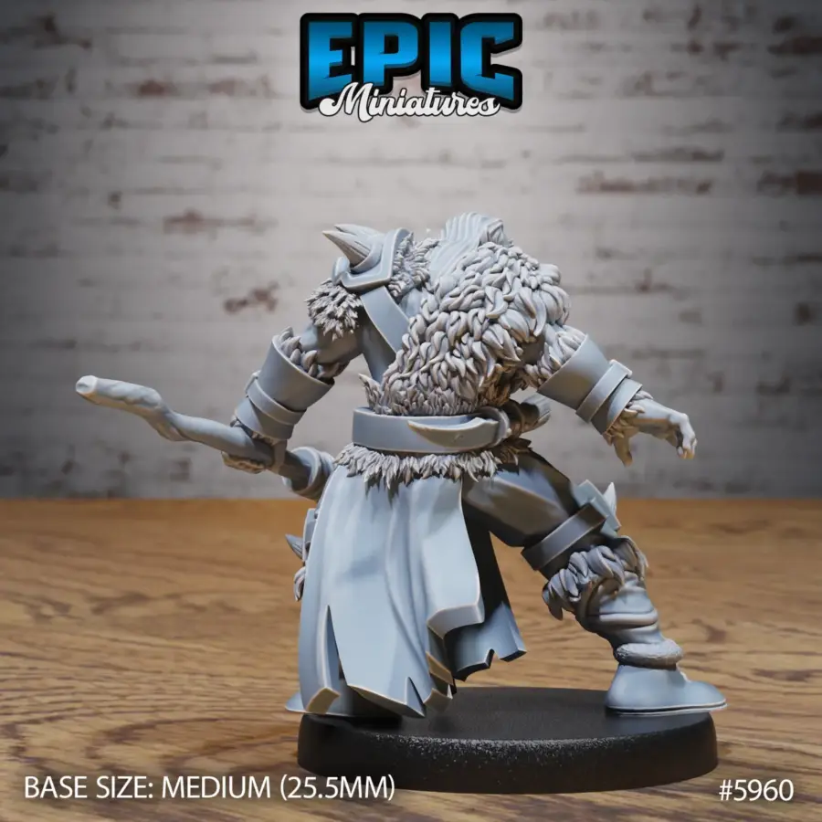 Snow Orc Axe / Snow Orc Club / Snow Orc Spear Set - Image 7