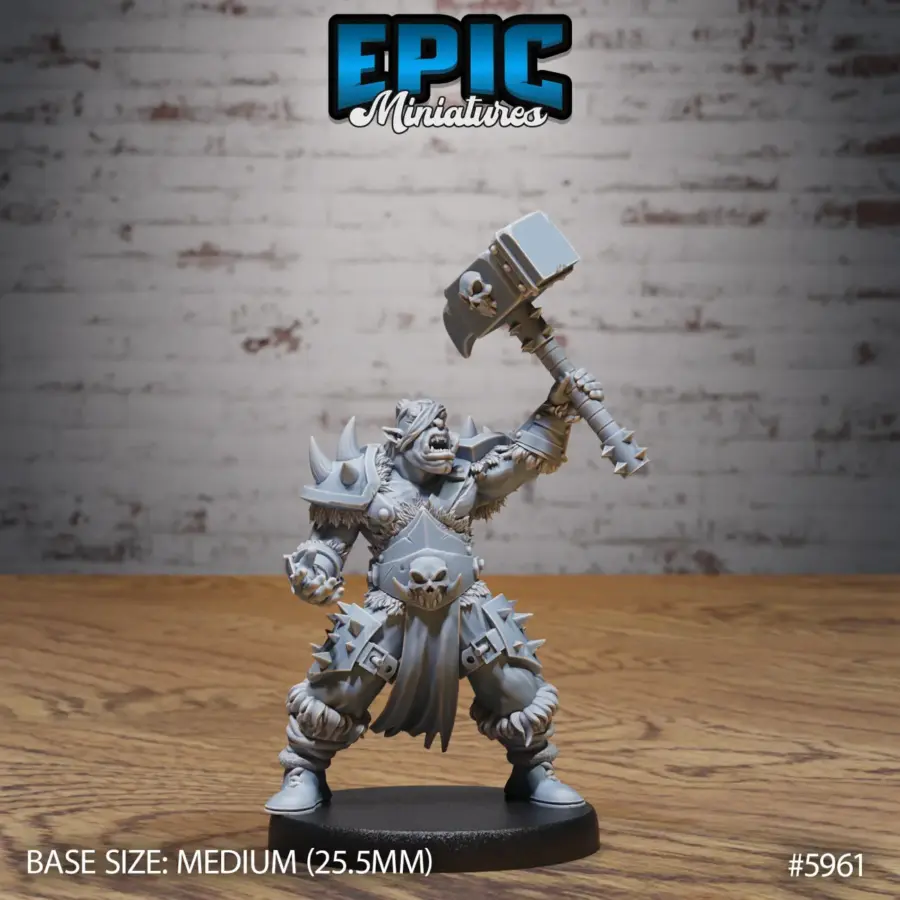 Snow Orc Hammer (Medium)