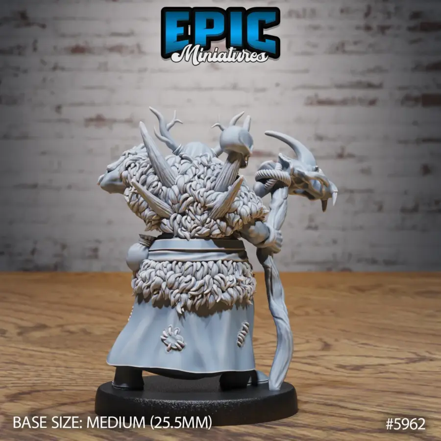 Snow Orc Shaman (Medium) - Image 2