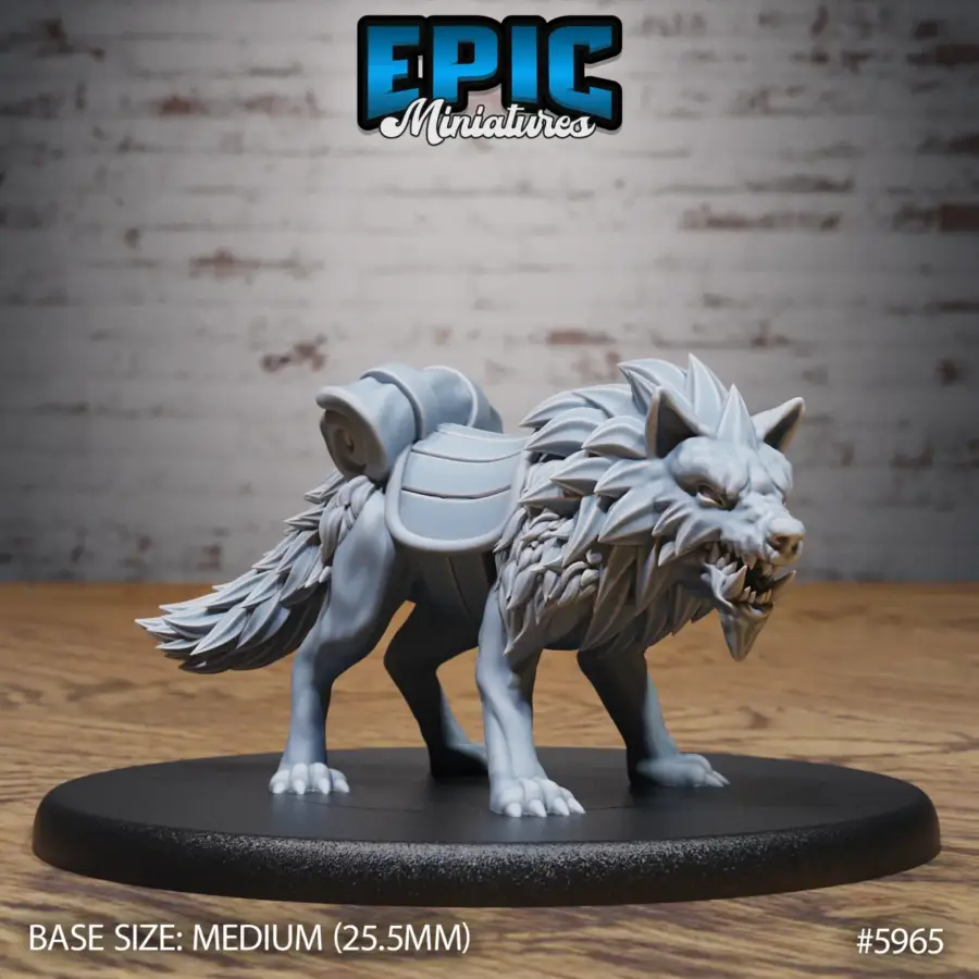 Snow Orc Archer / Snow Orc Warg Rider Set - Image 6