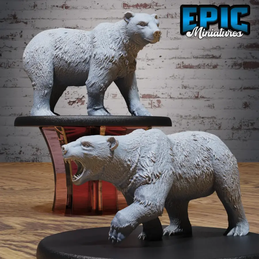 Polar Bear / Polar Bear Angry Set