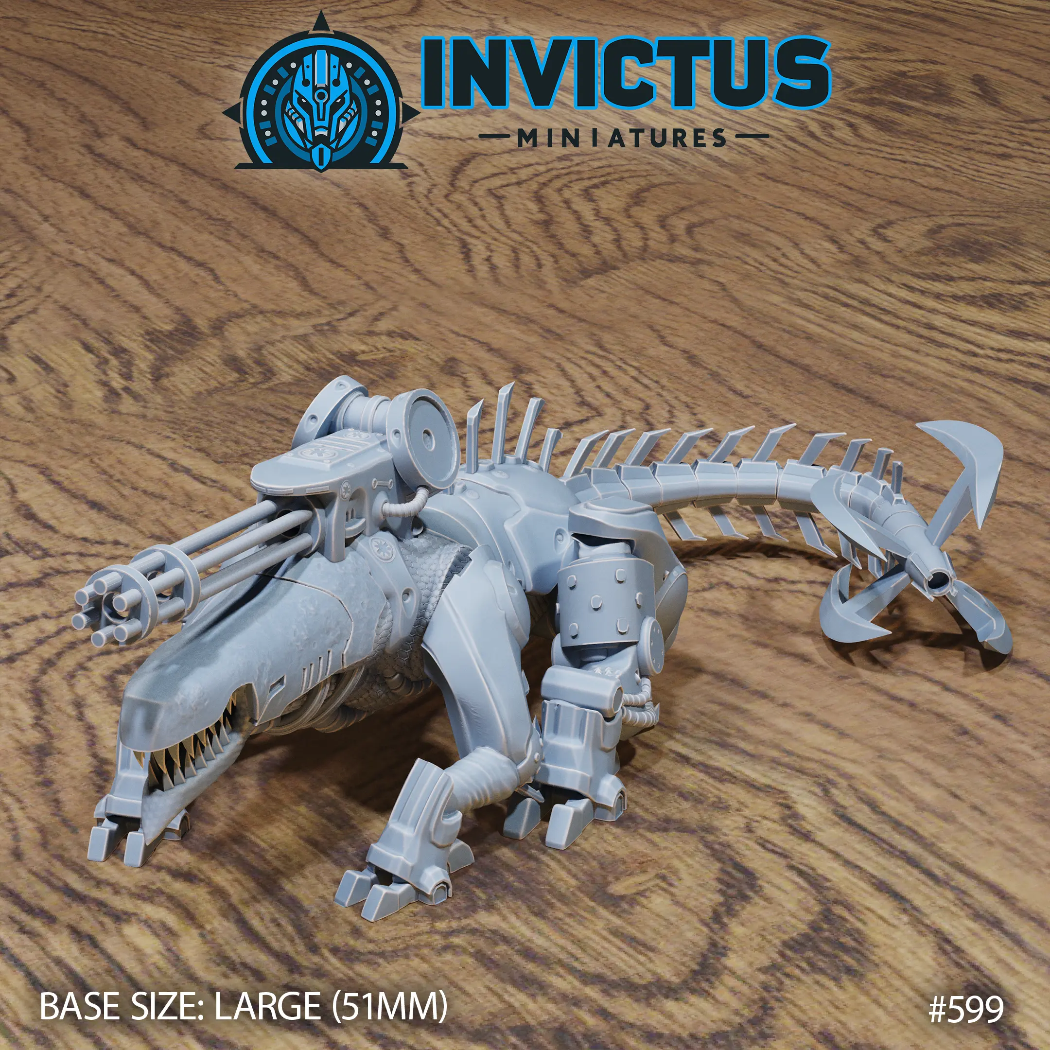 599 IM Mecha Panther Sitting Large 1