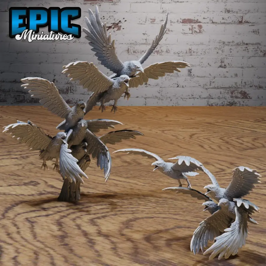 Raven Swarm Small / Raven Swarm Big Set
