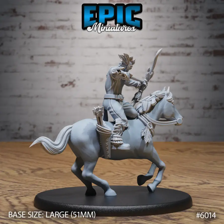 Native Tribe Rider Axe / Native Tribe Horse Archer Set - Image 9
