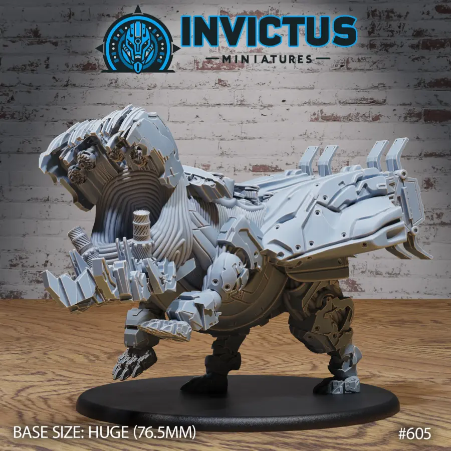 Robo Hippo Attack (Huge) - 2 variation
