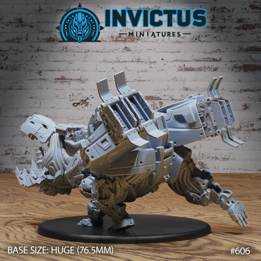 Robo Hippo Running (Huge) - Image 2
