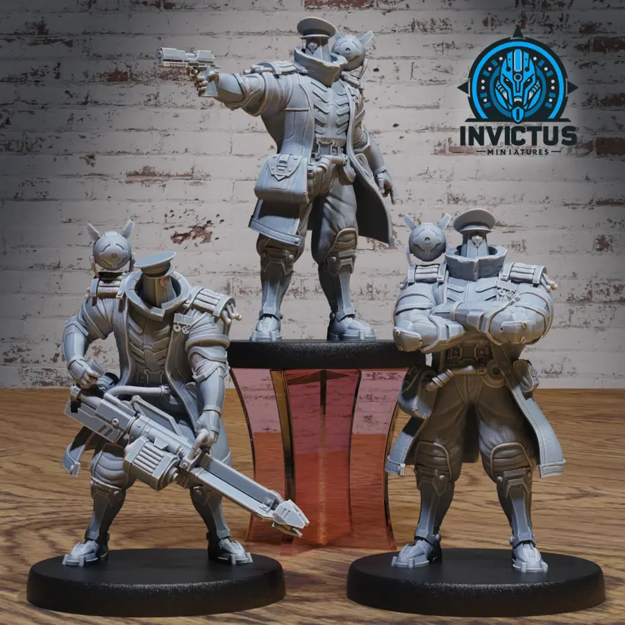 Foreign Robot Hunter Set