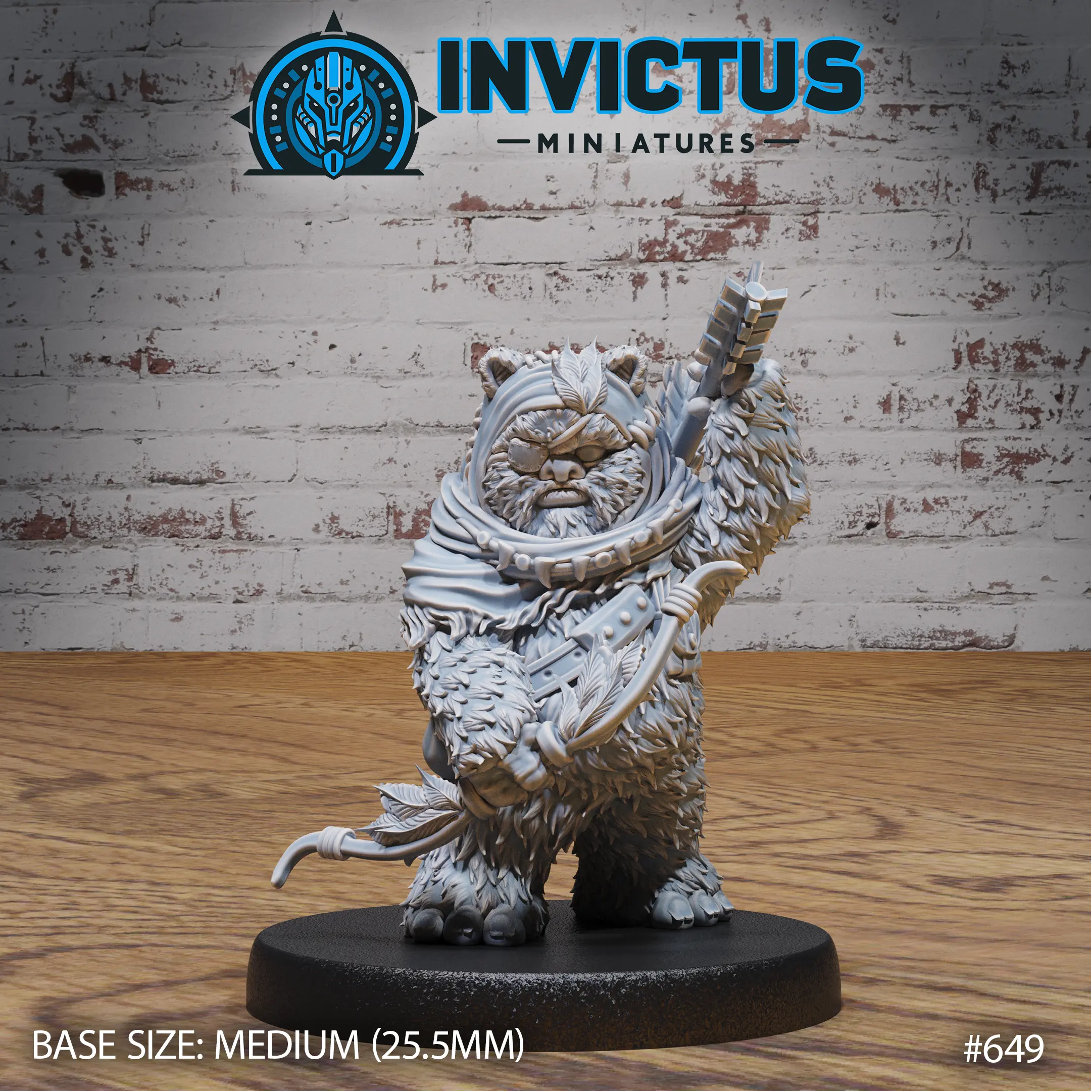 649 IM Wild Teddy Alien Medium 1