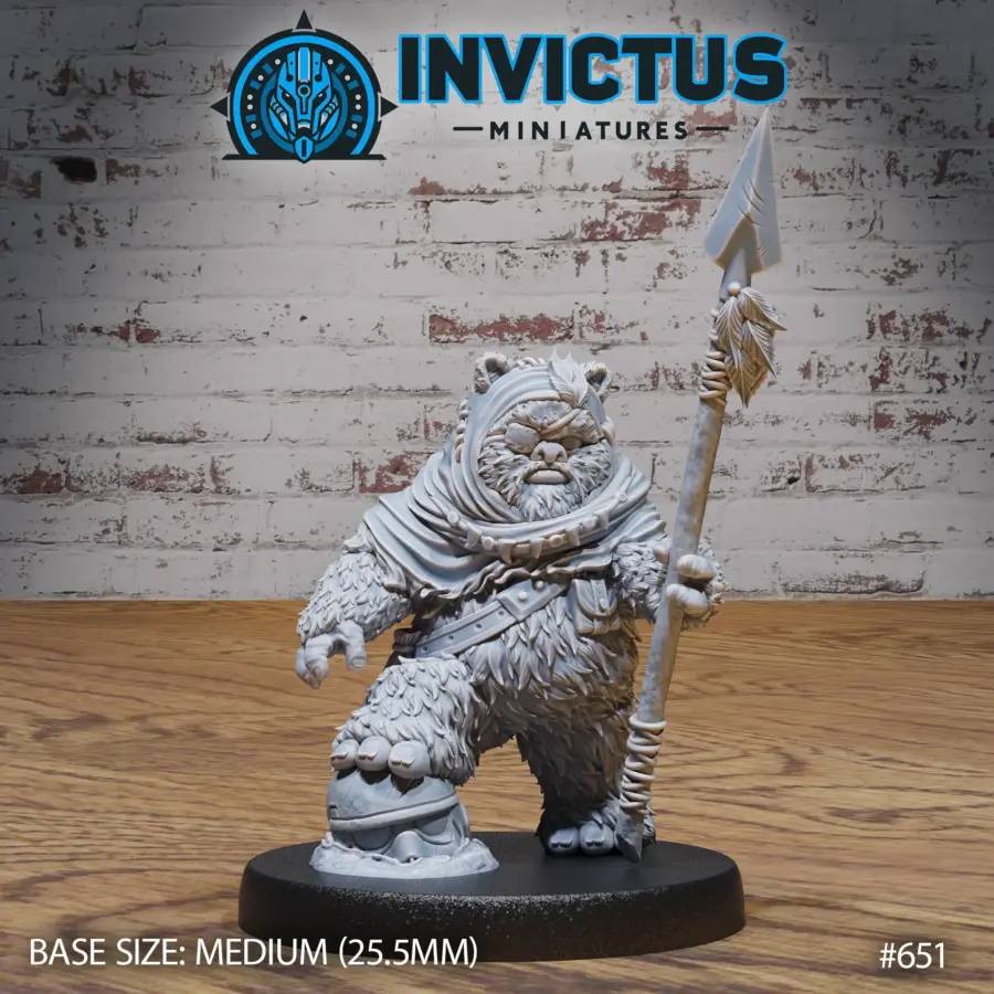 Wild Teddy Alien Spear (Medium)
