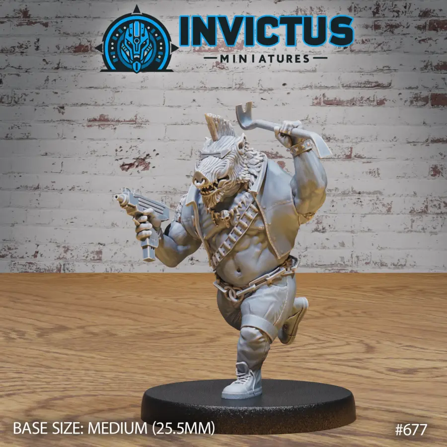 Boar Bandit Running (Medium)