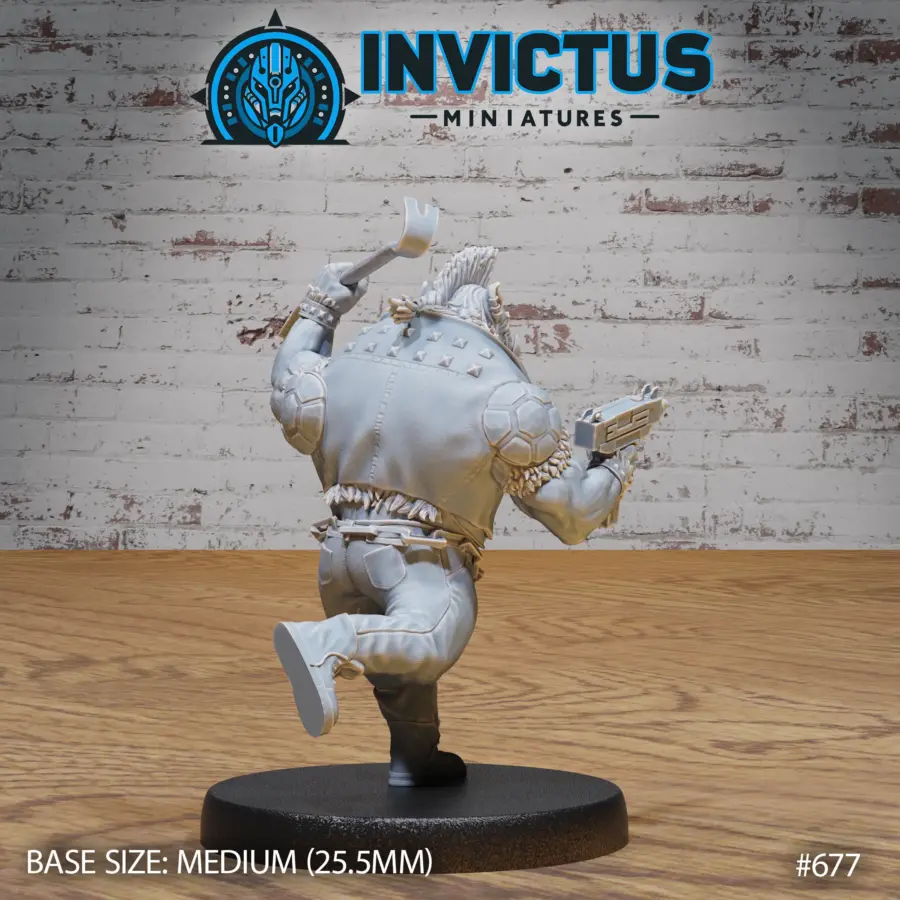 Boar Bandit Running (Medium) - Image 2