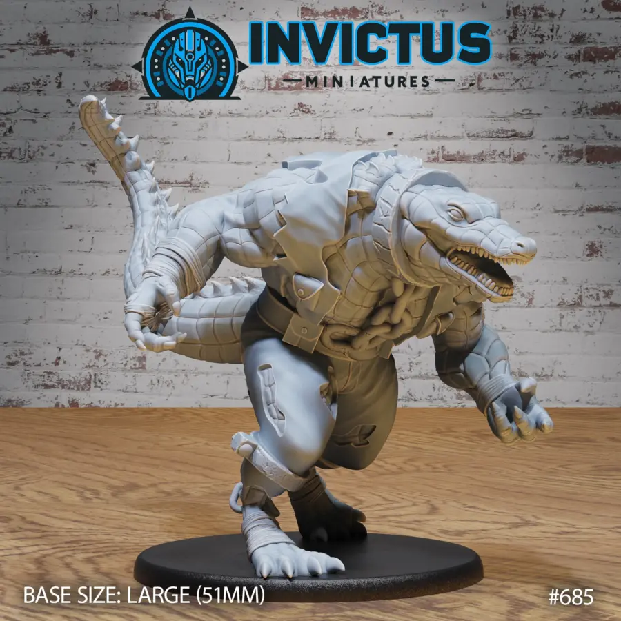 Alligator Mutant Prisoner (Large)