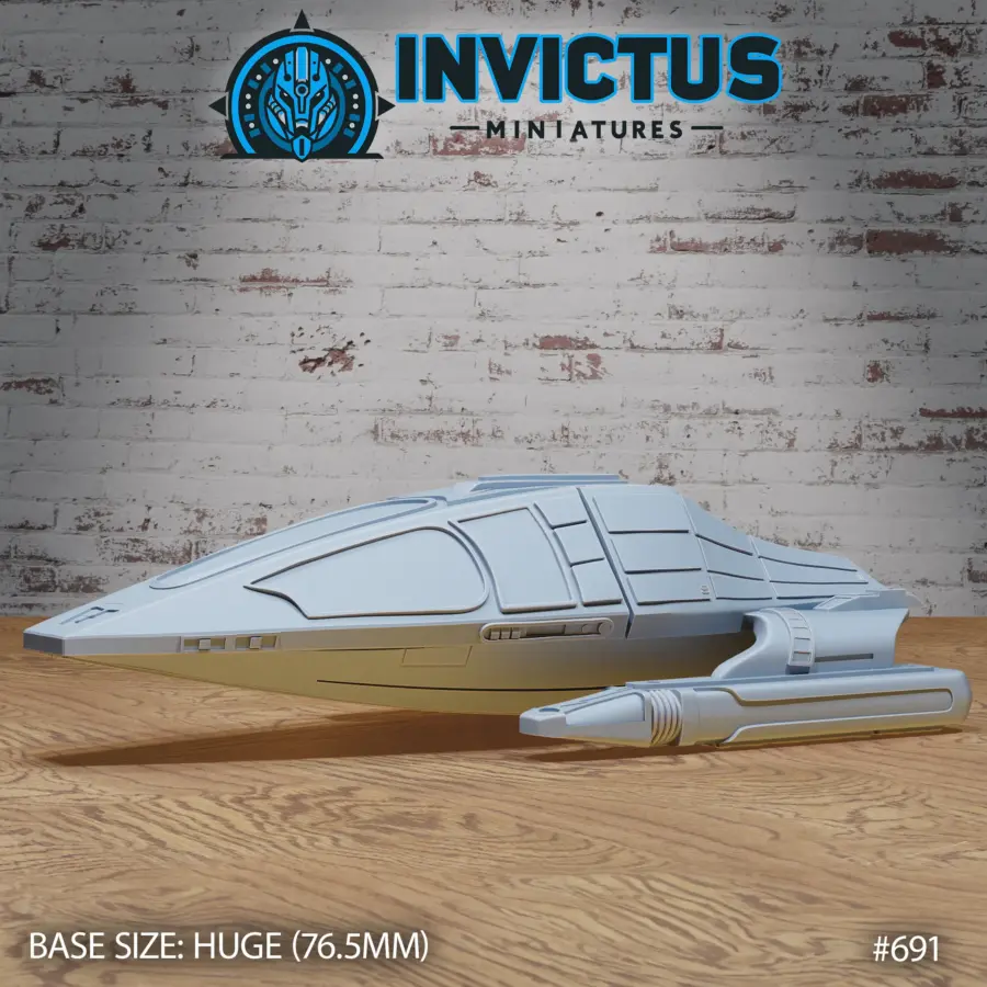 Space Ship Landing Capsule (Huge)