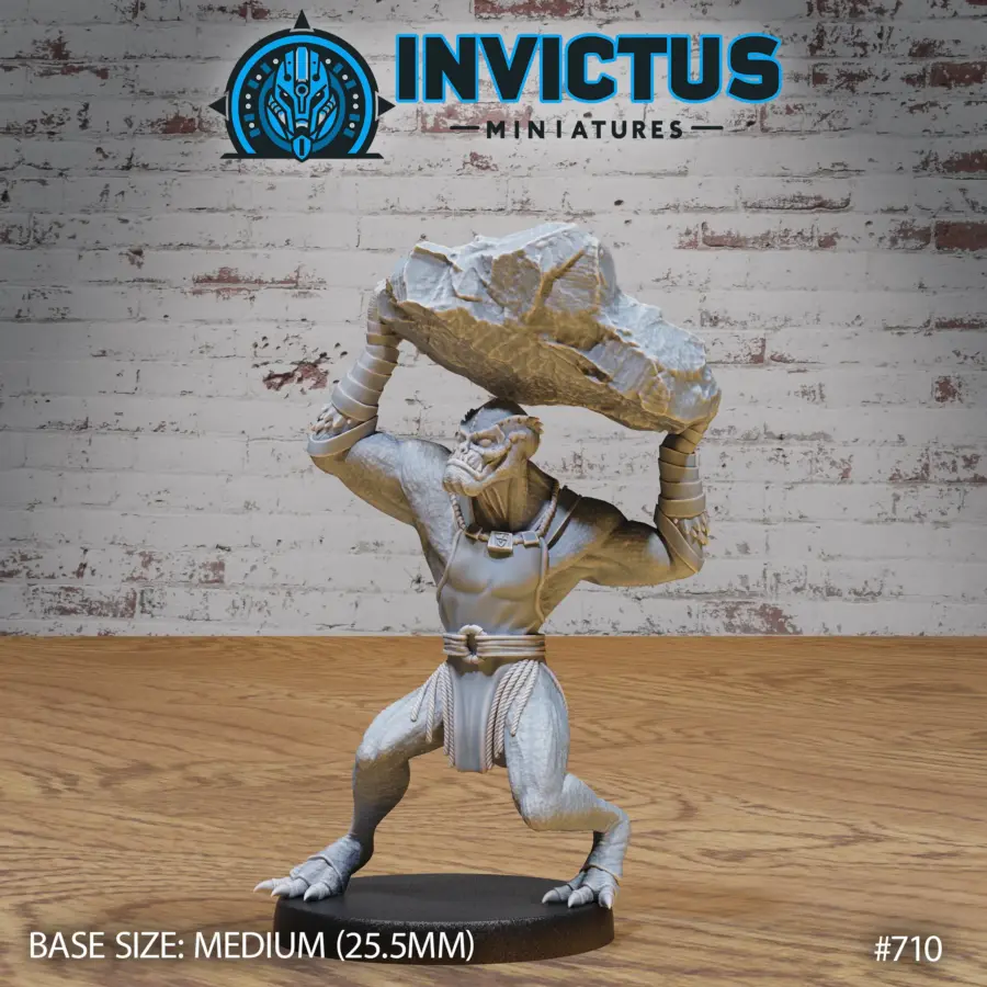 Space Barbarian Throwing (Medium)